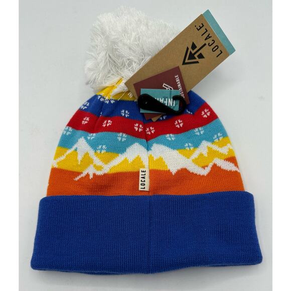 Locale Outdoor Big Dumps Pom Beanie Hat Infant OS New NWT - Picture 2 of 3